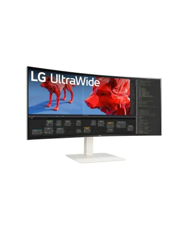 LG 38BR85QC-W pantalla para PC 96,5 cm (38") 3840 x 1600 Pixeles UltraWide Quad HD+ LCD Blanco