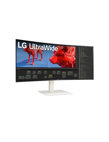 LG 38BR85QC-W pantalla para PC 96,5 cm (38") 3840 x 1600 Pixeles UltraWide Quad HD+ LCD Blanco
