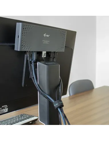 i-tec VESADOCK1 kit de montaje Negro Metal