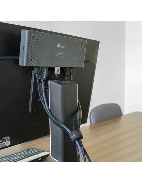 i-tec VESADOCK1 kit de montaje Negro Metal