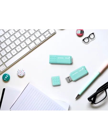 Goodram UME3 unidad flash USB 64 GB USB tipo A 3.2 Gen 1 (3.1 Gen 1) Turquesa