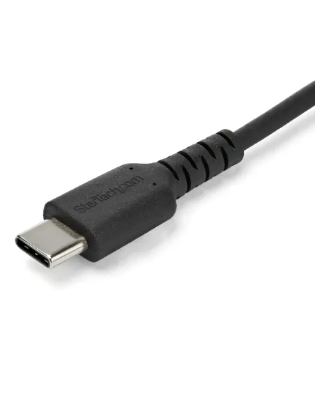 StarTech.com Cable de Carga USB-A a USB-C de 1m - Cable de Carga Rápida y Sincronización USB 2.0 de Servicio Pesado - Cable de