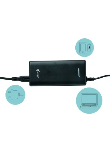 i-tec Metal USB4 Docking station Dual 4K HDMI DP with Power Delivery 80 W + Universal Charger 100 W