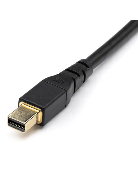 StarTech.com Cable Adaptador de 1m Mini DisplayPort a DisplayPort 1.4 Certificado por VESA - HDR de 8K 60Hz HBR3 - Cable mDP a