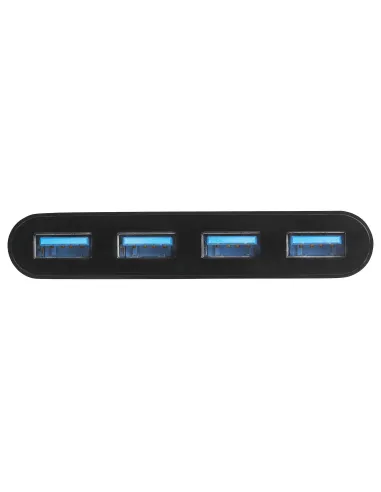StarTech.com Hub Concentrador USB 3.0 (5Gbps) de 4 Puertos - Ladrón USB-C a 4x USB A - Alimentado por el Bus