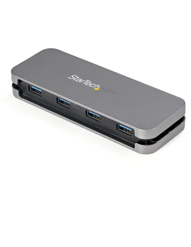 StarTech.com Hub Ladrón USB C de 4 Puertos - 4x USB-A - Concentrador USB 3.0 Tipo C de 5Gbps (USB 3.2 Gen 1) - Hub Portátil