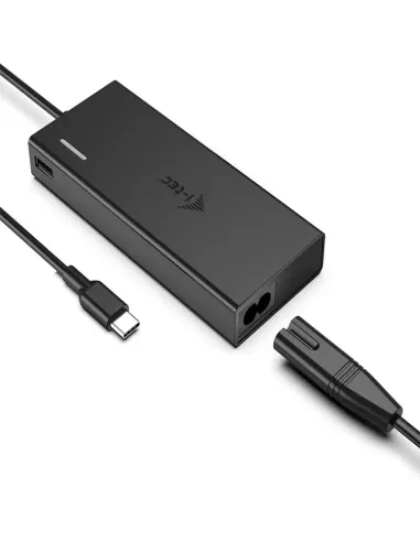 i-tec Metal USB-C Nano Dock HDMI VGA with LAN + Universal Charger 77 W