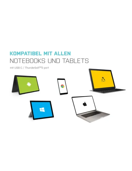 i-tec Metal USB-C Nano Dock HDMI VGA with LAN + Universal Charger 77 W