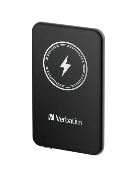 Verbatim Charge 'n' Go Polímero de litio 5000 mAh Cargador inalámbrico Negro