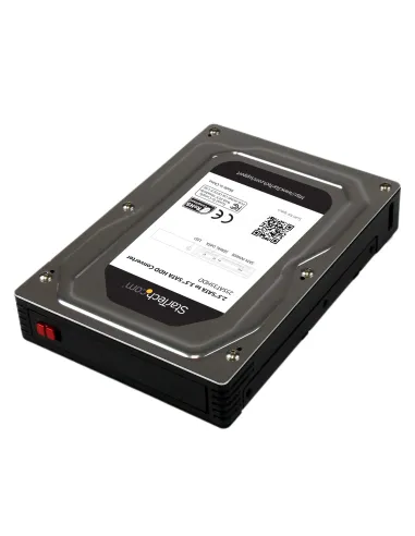 StarTech.com Adaptador Caja para Discos Duros o SSD de 2,5" a 3,5" SATA - Convertidor para Disco Duro Externo para Unidades de