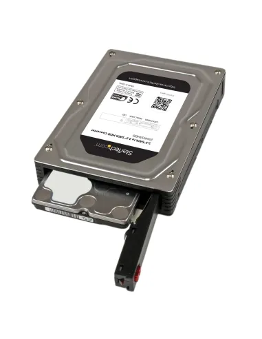 StarTech.com Adaptador Caja para Discos Duros o SSD de 2,5" a 3,5" SATA - Convertidor para Disco Duro Externo para Unidades de