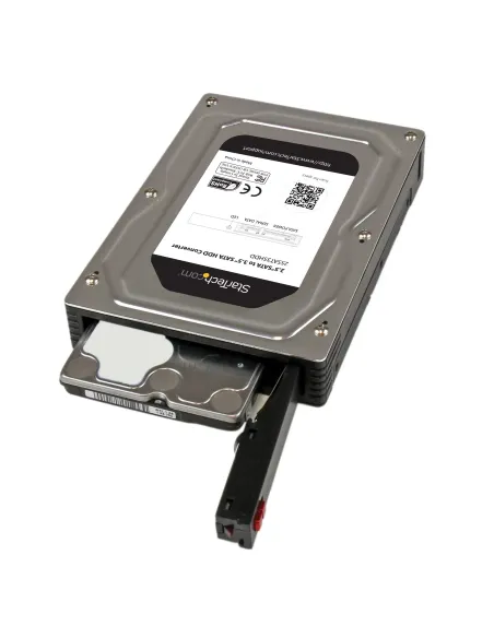 StarTech.com Adaptador Caja para Discos Duros o SSD de 2,5" a 3,5" SATA - Convertidor para Disco Duro Externo para Unidades de