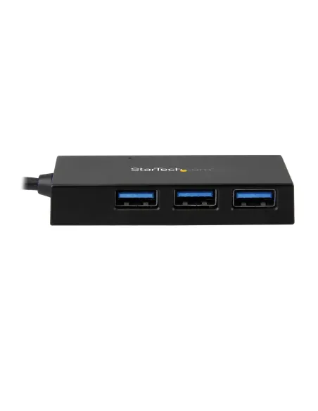 StarTech.com Concentrador USB 3.0 (5Gbps) de 4 Puertos - USB-C a 1x USB-C y 3x USB-A