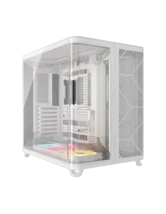 Corsair AIR 5400 LX-R RGB iCUE LINK Midi Tower Blanco