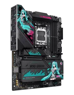 ASUS ROG STRIX X870E-H GAMING WIFI7 HATSUNE MIKU EDITION AMD X870E Zócalo AM5 ATX 2