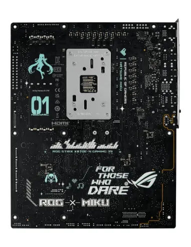 ASUS ROG STRIX X870E-H GAMING WIFI7 HATSUNE MIKU EDITION AMD X870E Zócalo AM5 ATX