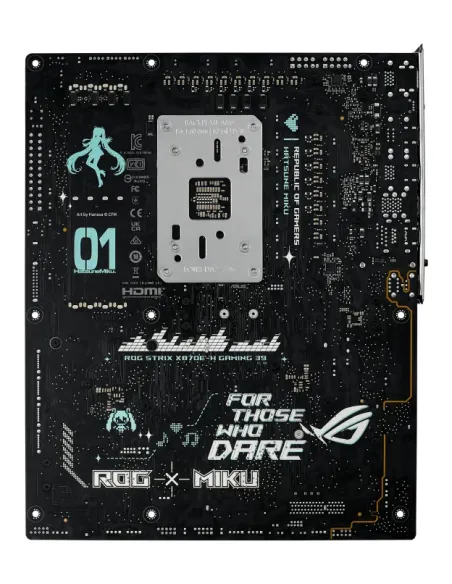 ASUS ROG STRIX X870E-H GAMING WIFI7 HATSUNE MIKU EDITION AMD X870E Zócalo AM5 ATX
