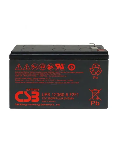 Bateria riello ups 12v 7ah slim