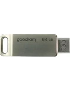 Goodram ODA3 unidad flash USB 64 GB USB Type-A   USB Type-C 3.2 Gen 1 (3.1 Gen 1) Plata
