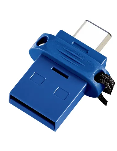 Verbatim Dual - Unidad USB 3.0 de 32 GB - USB-C   USB-A - Azul