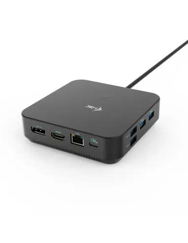 i-tec USB-C HDMI Dual DP Docking Station with Power Delivery 100 W + Universal Charger 100 W