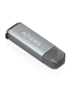 AISENS Lector De Tarjetas SD, Micro SD, MMC, Rs-MMC, MMC Micro, USB-C, Gris 2