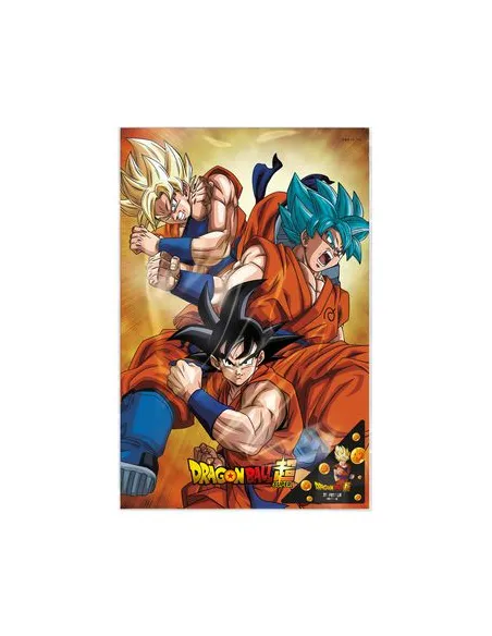 Poster 3d 58x38 cm champa goku states dragon ball super