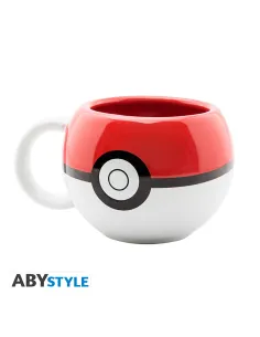 Taza 3d abystyle pokemon pokeball
