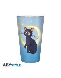 Vaso grande abystyle sailor moon luna y artemisa 400 ml