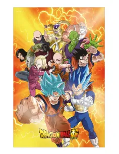 Poster 3d 58x38cm universal survival heroes dragon ball super