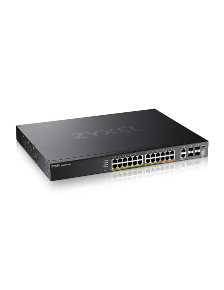 Zyxel XGS2220-30HP Gestionado L3 Gigabit Ethernet (10 100 1000) Energía sobre Ethernet (PoE) Negro