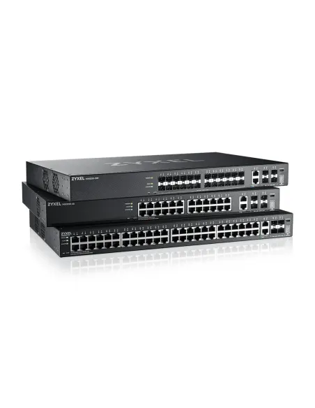 Zyxel XGS2220-30HP Gestionado L3 Gigabit Ethernet (10 100 1000) Energía sobre Ethernet (PoE) Negro