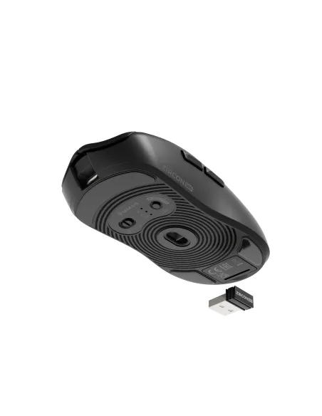 GENESIS Zircon 500 ratón Juego mano derecha RF Wireless + Bluetooth + USB Type-C Óptico 10000 DPI
