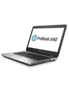 Portatil reacondicionado hp probook 640 g2 14 pulgadas -  i5 - 6th - 8gb - 256gb m2 - win 10 pro - teclado español