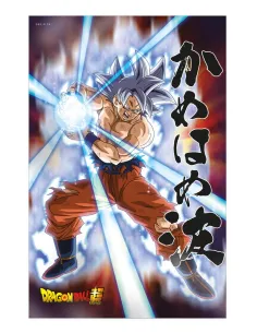 Poster 3d 58x38cm universal survival goku dragon ball super
