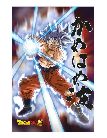 Poster 3d 58x38cm universal survival goku dragon ball super