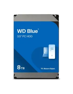 Disco duro interno hdd wd western digital blue wd80eaaz 8tb 8000gb 3.5 pulgadas sata 6gb - s 5640rpm 256mb