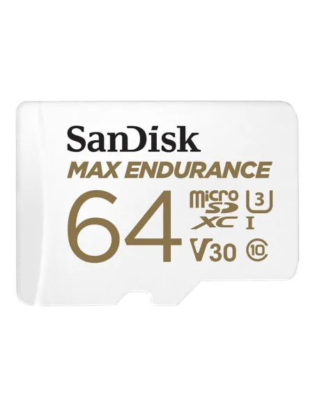 Tarjeta memoria micro secure digital 64gb sandisk max endurance clase 10 uhs - i u3