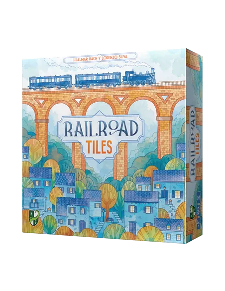 Juego de mesa railroad tiles