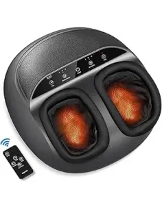 RENPHO  SHIATSU FOOT MASSAGER - COMPACT - WITH REMOTE CONTROL - BLACK