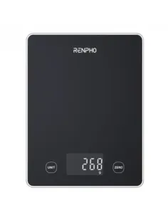 RENPHO  CALIBRA 1L - SMART NUTRITION SCALE - BLE - 3AAA - BLACK GLASS (UP TO 22LB/10KG)