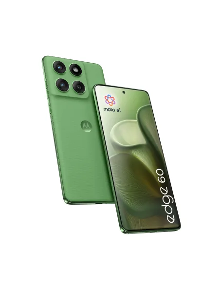 Motorola edge 60 16,9 cm (6.67") SIM doble Android 15 5G USB Tipo C 12 GB 512 GB 5200 mAh Verde
