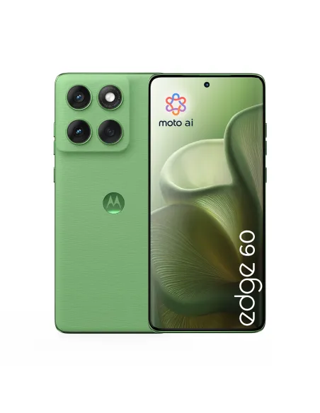 Motorola edge 60 16,9 cm (6.67") SIM doble Android 15 5G USB Tipo C 12 GB 512 GB 5200 mAh Verde