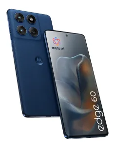 Motorola edge 60 16,9 cm (6.67") SIM doble Android 15 5G USB Tipo C 12 GB 512 GB 5200 mAh Azul