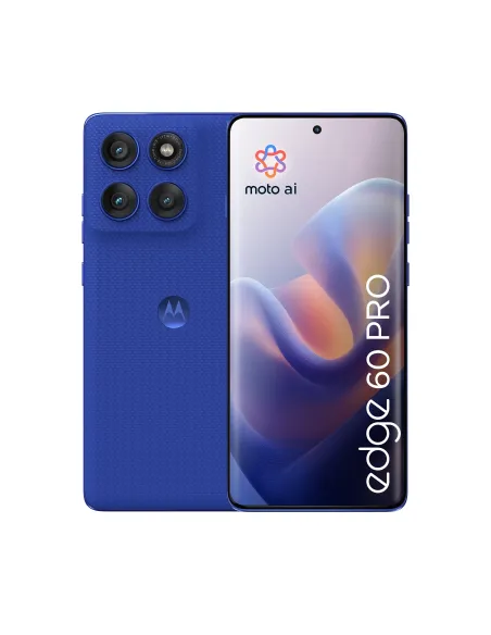 Motorola edge 60 pro 16,9 cm (6.67") SIM doble Android 15 5G USB Tipo C 12 GB 512 GB 6000 mAh Azul