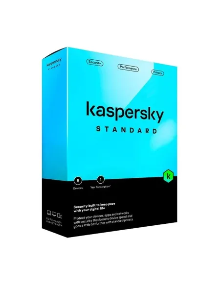Kaspersky Lab Standard 5 Dispositivo caja 1 año ESP