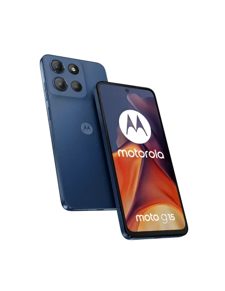 Motorola moto g15 17,1 cm (6.72") SIM doble Android 15 4G USB Tipo C 8 GB 512 GB 5200 mAh Marina
