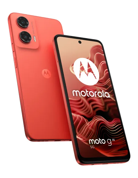 Motorola moto G35 5G 17,1 cm (6.72") SIM doble Android 14 USB Tipo C 8 GB 256 GB 5000 mAh Rojo