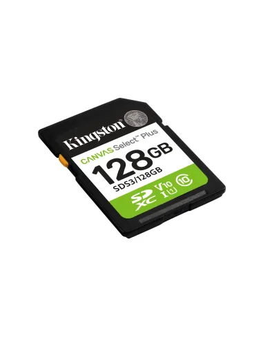 Kingston Technology 128 GB SDXC Canvas Select Plus Gen3 150 MB s C10 UHS-I U1 V10