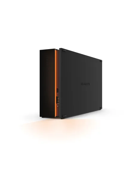 Seagate FireCuda Gaming Hub disco duro externo 8 TB Micro-USB B   USB Type-A   USB Type-C 3.2 Gen 1 (3.1 Gen 1) Negro